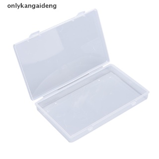 onlyka máscara caja de máscara titular de plástico transparente caja de muestra cl