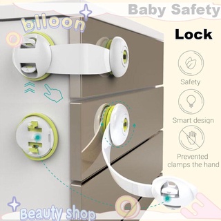 Blloon - Protector de dedo para la ventana del niño, para la puerta del refrigerador, cerradura de gabinete, seguridad del bebé, Multicolor