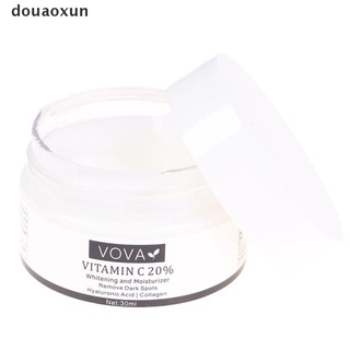 douaoxun vova vitamina c 20% crema facial blanco eliminar manchas oscuras gel facial cuidado de la piel 30ml cl