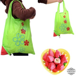 Heo-Grande Nylon reutilizable plegable fresa Eco supermercado bolsa de compras al por menor