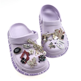 Pin oso perla colgante Crocs cadena Jibbitz para Crocs zapatos accesorios hebilla zapatos Jibbitz Charm (5)
