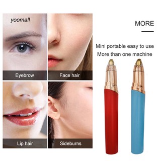 yoml: afeitadora eléctrica para cejas faciales para mujeres/removedor de vello de cejas/mini depiladora