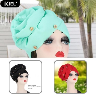 Nuevo accesorio para el cabello/bufanda/Bandana/sombrero plegable para mujer con Flores