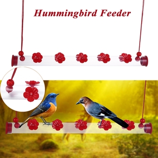 yola alimentador de aves al aire libre humming bebederos transparentes suministros para pájaros hummingbird alimentador colgante de jardín suministros de fácil uso alimentador de aves (7)