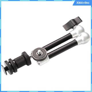 Adjustable 11\\\" Articulating Magic Arm Adapter 1/4\\\" Screw for LED Video light