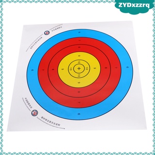 12Pcs Recurve Bow Target Paper Practicing Shooting Target Sheets 40x40cm