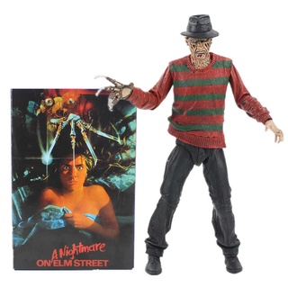 neca ghost street killer freddie modelo figura hecha a mano viernes negro jason juguete muñeca decoración (2)