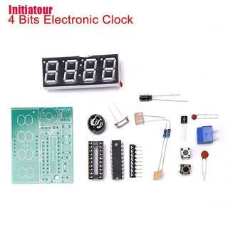 4 Bits de reloj electrónico optimizado para la fabricación electrónica Kits de bricolaje