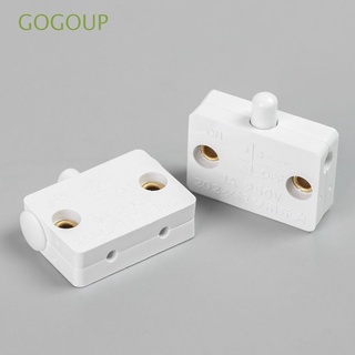 GOGOUP 1PCS práctico automático restablecer puerta de baño Control de la puerta del gabinete interruptor nuevo interruptor hogar Hotel armario luz (1)