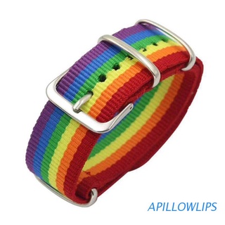 apillowlips parejas arco iris pulsera ajustable mujeres niñas pulsera pulsera colorida pulsera regalo de san valentín