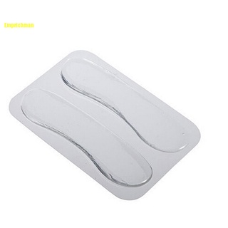 [Emprichman] 1 par de almohadillas de Gel de silicona para talón/Protector de cojín para pies/cuidado de los pies/plantillas de inserción de zapatos
