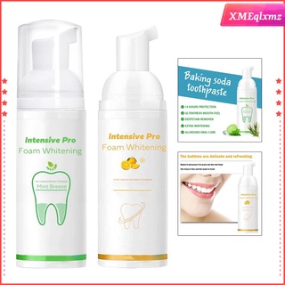 30ml dientes espuma blanqueamiento dental blanquear dientes higiene oral natural refrescante