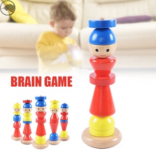 Juguete Educativo para niños con forma De bloque con expresión Facial juguete Educativo pila