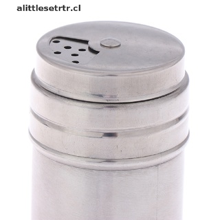 alittlesetrtr: coctelera de acero inoxidable para barbacoa al aire libre, azúcar, sal, pimienta, botella de almacenamiento [cl] (1)