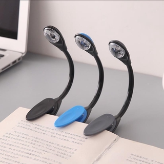 Mini lámpara De lectura De libro con clip flexible Led brillante