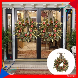 Xz corona De Flores artificiales Coloridas Para puerta delantera/decoración del hogar