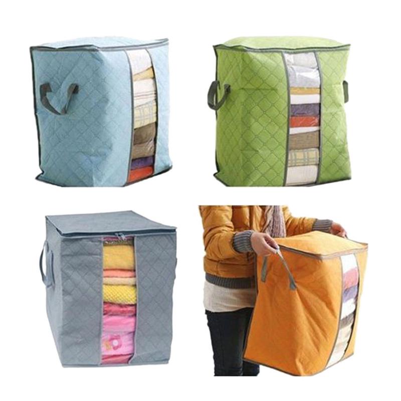 bolsa de viaje plegable para habitación, bolsa de almacenamiento, soporte de manta, cremallera, para ropa, edredón