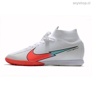 ►❒Nike Mercurial Superfly 7 Elite MDS IC men's knitting futsal shoes,indoor football shoes, size 39-45 free shipping