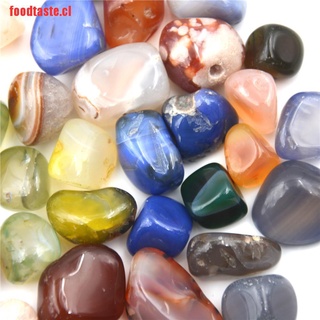 [foodtaste] 50 g de piedras de ágata naturales de colores mezclados