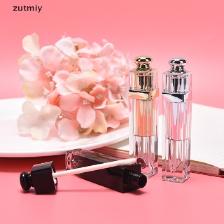 [zuy] 5 ml labios brillo tubos lápiz labial recargable botella vacía contenedor cosmético diy fxz