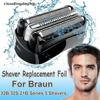 Cloudingdayhg For Braun 32B 32S 21B Series 3 310S 320S 340S 3010S Replacement Shaver Foil Head Popular Goods