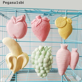 [pegasu1sbi] conejillo de indias hámster dientes de conejo fruta molienda piedra pequeña mascota suministros minerales caliente