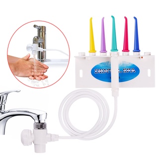 [cab]faucet water jet dental flosser oral irrigador hilo limpiador de dientes boquilla (8)