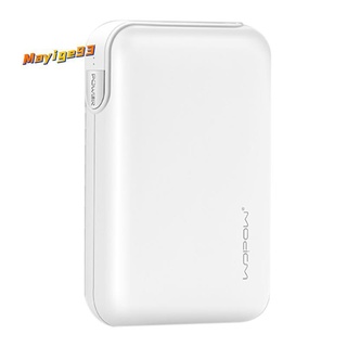wopow 10000mah power bank 18w type-c+usb+mini cargador portátil de batería externa para nintendo switch iphone samsung