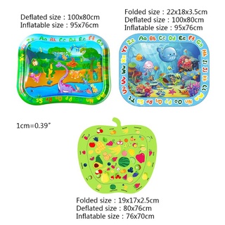 Alfombra inflable con diseño de agua Para niños/bebés (2)