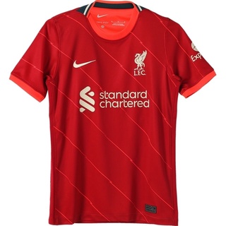 ¡listo En inventario! Nike! 21-22 Camiseta De fútbol Liverpool Casa respirable cómoda Puro algodón