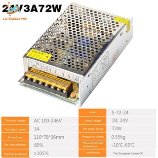 Fuente de alimentación conmutada AC 220V a DC24 voltios AC-DC 24V para tira LED de 24V
