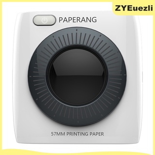 mini impresora térmica de bolsillo 200dpi de bajo ruido portátil con papel de impresión, para teléfonos móviles, mensajes