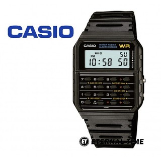 casio original ca-53w-1z calculadora de banco de datos reloj de los hombres unisex jam tangan wanita original casio wat