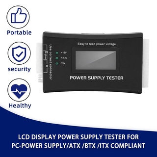 【starbeautyysgz】LCD Display Power Supply Tester for PC-power Supply/ATX /BTX /ITX Compliant