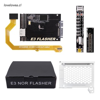 lov E3 Nor Flasher E3 Paperback Edition Professional Downgrade Tool Kit Including Flex Cable, Compatible with PS3 Console