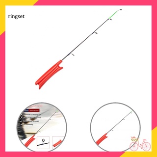 [Re] Cañas de pescar ligeras al aire libre de fibra de vidrio antideslizante de hielo rojo cañas de pescar ergonomía diseño para exteriores