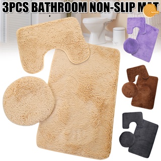 2 pzas set de alfombras para baño anti-deslizantes