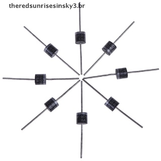 [theredsunisesinsky3]Br) 10 pzs nuevas 10sq050 10a 50v Diodo Schottky refibradores Para panel Solar