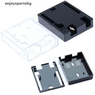 [enjoysportshg] 1 carcasa de plástico abs negro/transparente caja caso shell para arduino r3 [caliente]