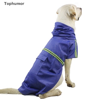 [tophumor] impermeables para perros/mascotas reflectantes para perros/chaquetas impermeables a la moda para mascotas.