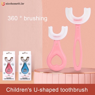 Cepillo De dientes De 360 grados Para bebés U cepillo De dientes