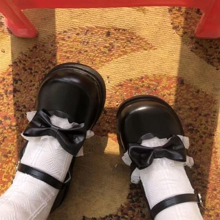 jk Uniforme Zapatos De Estilo Japonés De Suela Gruesa Mary Jane Suave Niña Pequeña Cuero Retro Todo-Partido Preppy Loli Chica Estudiante (7)