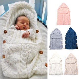 Saco de dormir para bebé recién nacido, fibras acrílicas, sudaderas con capucha, suéter