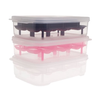 ST Reptile EggIncubator 14 Slots Professional Transparent Cover For Lizard Snake Gecko Eggs Hatcher Hatching Box Case Tray Plastic Supplies