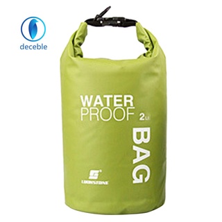 Deceblel 2L Waterproof Drifting PVC Bags Swimming Phone Pouch Floating Boating Bags