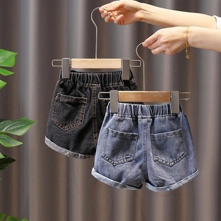 Pantalones cortos de mezclilla de las niñas ropa de verano 2021 nuevo verano pantalones de los niños versión y grande c: 2021