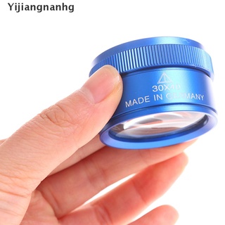yijiangnanhg premium 30x 40 mm lupa de medición de la lente de la lente de lazo microscopio caliente