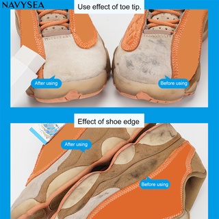 Navysea Wiped Nubuck Eraser Personal Use Shoe Cleaning Eraser Keep Clean for White Shoes