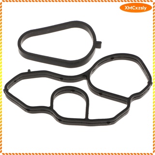 2pcs Directly Replace Automotive Engine Oil Cooler Sealing Silicone Gasket for BMW Mini