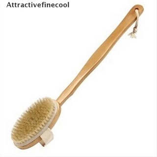 Acmy cepillo de baño de madera Natural para ducha/cepillo de espalda/cepillo de espalda Spa caliente (1)